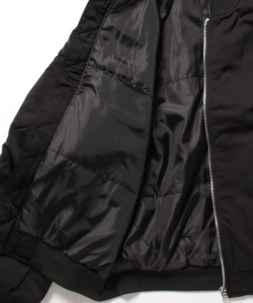 STYLEBLOCK（スタイルブロック）の「スーパーBIGシルエット中綿MA-1（MA-1・メンズ・ホワイト/カーキ/ブラック系その他/ブラック/グリーン系その他・M/L）」の7枚目の写真