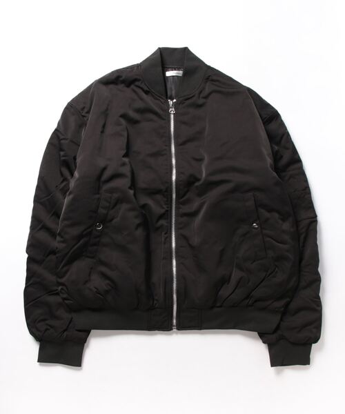 STYLEBLOCK（スタイルブロック）の「スーパーBIGシルエット中綿MA-1（MA-1・メンズ・ホワイト/カーキ/ブラック系その他/ブラック/グリーン系その他・M/L）」の9枚目の写真