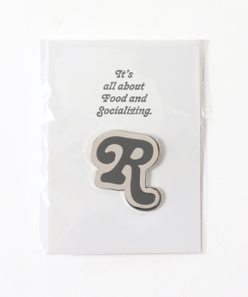 WISM(ウィズム)の「【RECEPTION / レセプション】ENAMEL PIN(バッジ・メンズ・シルバー・FREE)」の1枚目の写真