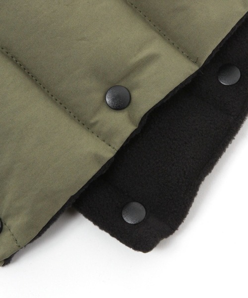 GLOBAL WORK（グローバルワーク）の「防風ネックウォーマー/981572（ネックウォーマー/スヌード・メンズ・ブラック/カーキ・FREE）」の3枚目の写真