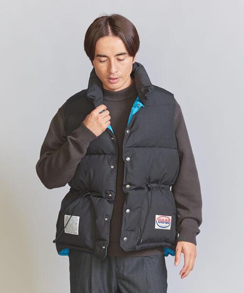 SIERRA DESIGNS(シェラデザイン)の「【別注】 <SIERRA DESIGNS> リバーシブル ダウン ベスト(ダウンベスト・メンズ・オリーブ/ネイビー/ブラック・M/S/L)」の5枚目の写真