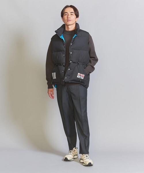 SIERRA DESIGNS(シェラデザイン)の「【別注】 <SIERRA DESIGNS> リバーシブル ダウン ベスト(ダウンベスト・メンズ・オリーブ/ネイビー/ブラック・M/S/L)」の6枚目の写真
