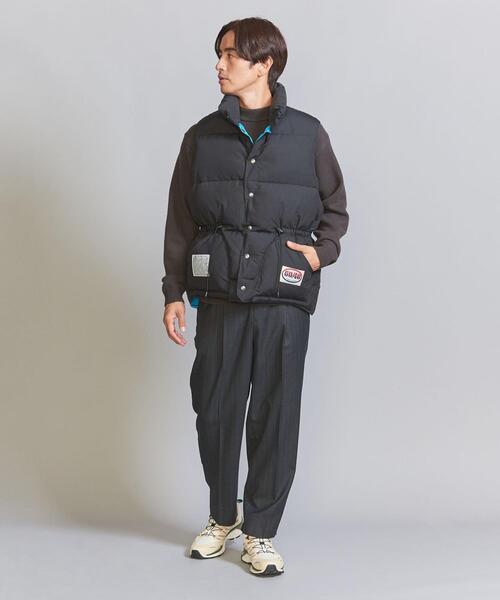 SIERRA DESIGNS(シェラデザイン)の「【別注】 <SIERRA DESIGNS> リバーシブル ダウン ベスト(ダウンベスト・メンズ・オリーブ/ネイビー/ブラック・M/S/L)」の9枚目の写真