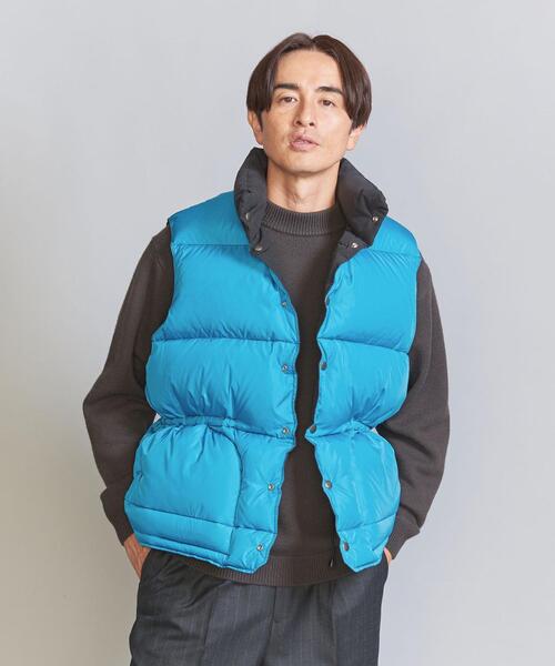 SIERRA DESIGNS(シェラデザイン)の「【別注】 <SIERRA DESIGNS> リバーシブル ダウン ベスト(ダウンベスト・メンズ・オリーブ/ネイビー/ブラック・M/S/L)」の10枚目の写真
