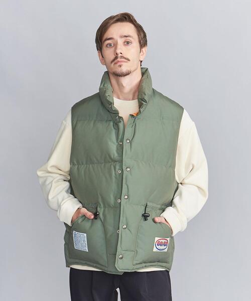 SIERRA DESIGNS(シェラデザイン)の「【別注】 <SIERRA DESIGNS> リバーシブル ダウン ベスト(ダウンベスト・メンズ・オリーブ/ネイビー/ブラック・M/S/L)」の12枚目の写真