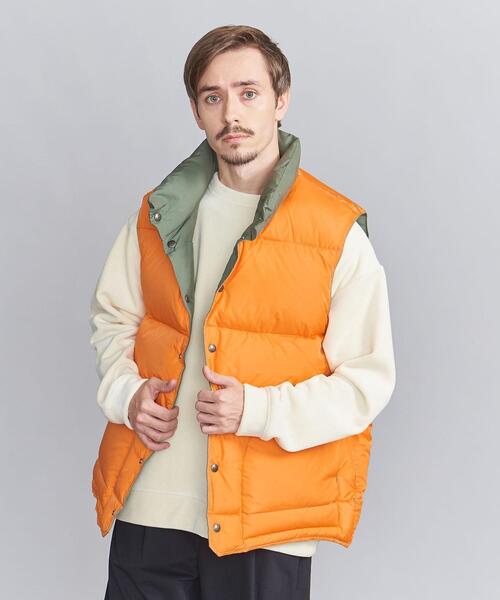 SIERRA DESIGNS(シェラデザイン)の「【別注】 <SIERRA DESIGNS> リバーシブル ダウン ベスト(ダウンベスト・メンズ・オリーブ/ネイビー/ブラック・M/S/L)」の15枚目の写真