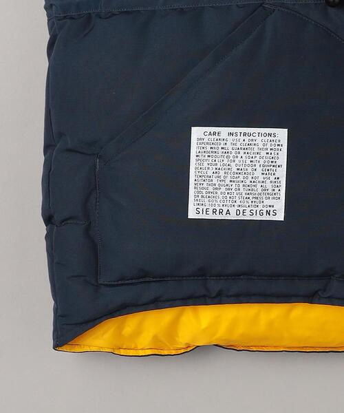 SIERRA DESIGNS(シェラデザイン)の「【別注】 <SIERRA DESIGNS> リバーシブル ダウン ベスト(ダウンベスト・メンズ・オリーブ/ネイビー/ブラック・M/S/L)」の19枚目の写真