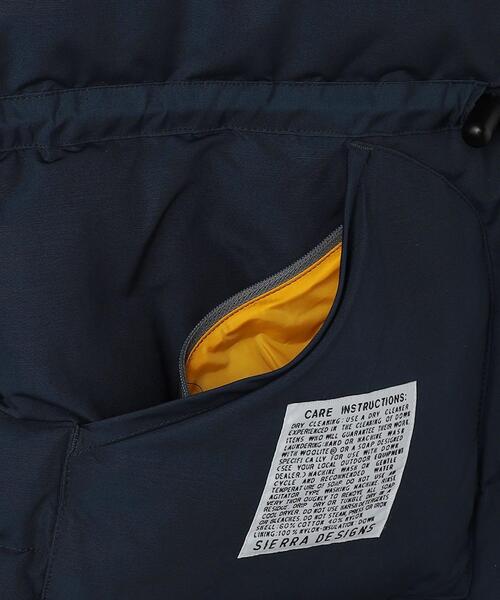 SIERRA DESIGNS(シェラデザイン)の「【別注】 <SIERRA DESIGNS> リバーシブル ダウン ベスト(ダウンベスト・メンズ・オリーブ/ネイビー/ブラック・M/S/L)」の21枚目の写真