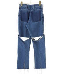 ナナナナサーカ　デニムトップス 楽天市場】【s20】ナナナナサーカ 77circa フリンジスリムデニム