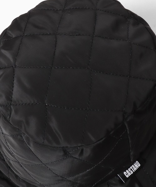 CASTANO（カスターノ）の「CASTANO/カスターノ KAPOK BUCKET HAT バケットハット（ハット・メンズ・ブラック/オリーブ・58cm）」の7枚目の写真