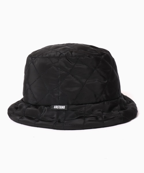 CASTANO（カスターノ）の「CASTANO/カスターノ KAPOK BUCKET HAT バケットハット（ハット・メンズ・ブラック/オリーブ・58cm）」の3枚目の写真