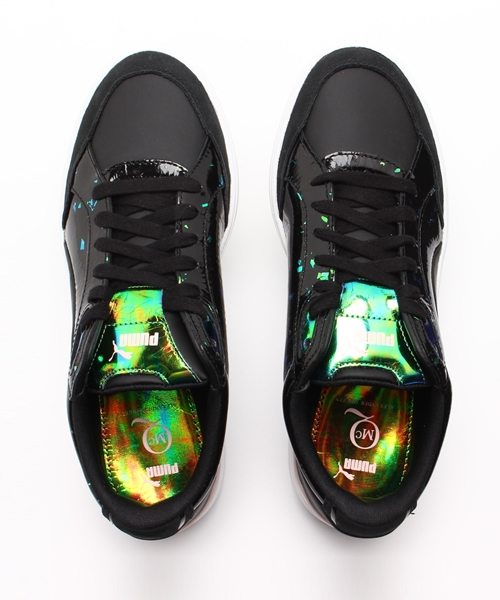 McQ ALEXANDER McQUEEN PUMA（マックキュー アレクサンダー マックイーン プーマ）の「MCQ BRACE FEMME LO BLACK (WOMEN)（スニーカー・レディース・ブラック・24.5cm/25.5cm/22.5cm/23.0cm/23.5cm/25.0cm/24.0cm）」の3枚目の写真