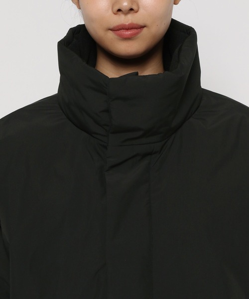 LEPSIM(レプシィム)の「中綿スタンドミドルコート 988932(ダウンジャケット/コート・レディース・ライトグレー/アイボリー/ブラック・FREE)」の21枚目の写真