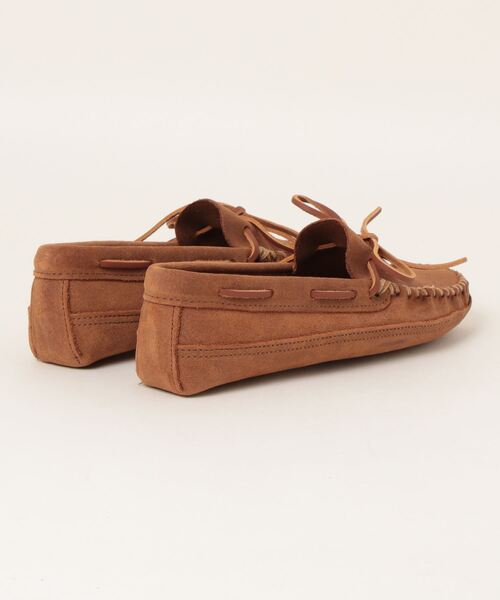 Minnetonka（ミネトンカ）の「MINNETONKA/ミネトンカ ダブルボトムソフトソール モカシン【723】（モカシン/デッキシューズ・メンズ・ブラウン・90/85/80）」の3枚目の写真