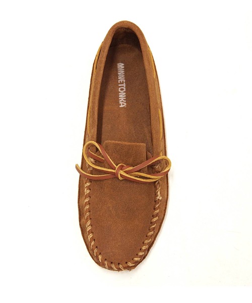 Minnetonka（ミネトンカ）の「MINNETONKA/ミネトンカ ダブルボトムソフトソール モカシン【723】（モカシン/デッキシューズ・メンズ・ブラウン・90/85/80）」の6枚目の写真