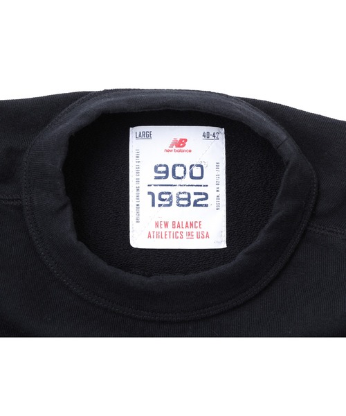 NEW BALANCE(ニューバランス)の「900 フレンチテリークルーネック(スウェット・メンズ・ネイビー/グレー/ブラック・LARGE/MEDIUM/SMALL/X-LARGE)」の7枚目の写真