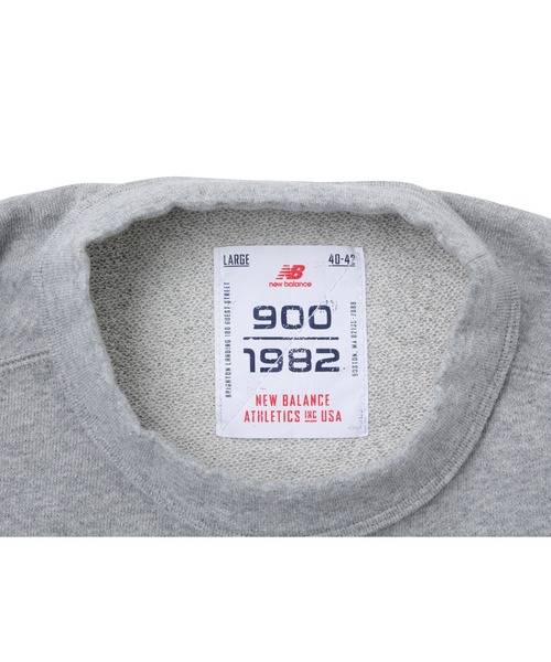 NEW BALANCE(ニューバランス)の「900 フレンチテリークルーネック(スウェット・メンズ・ネイビー/グレー/ブラック・LARGE/MEDIUM/SMALL/X-LARGE)」の12枚目の写真