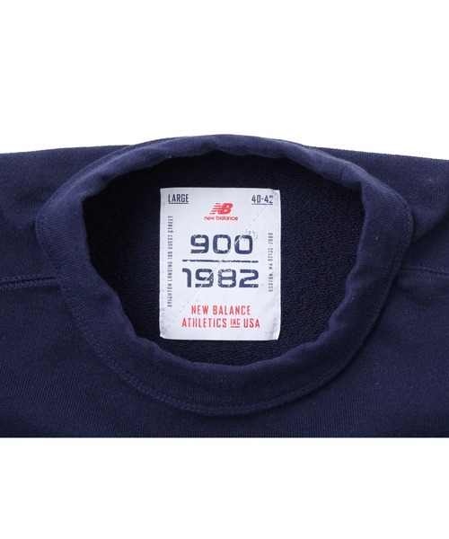 NEW BALANCE(ニューバランス)の「900 フレンチテリークルーネック(スウェット・メンズ・ネイビー/グレー/ブラック・LARGE/MEDIUM/SMALL/X-LARGE)」の21枚目の写真