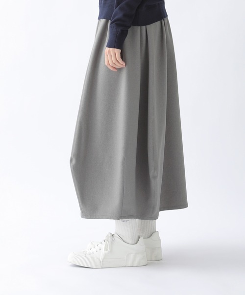 ZUCCa／ウーリーストレッチツイル／スカート／美品 ZUCCa（ズッカ）の「ウーリーストレッチツイル / スカート / S