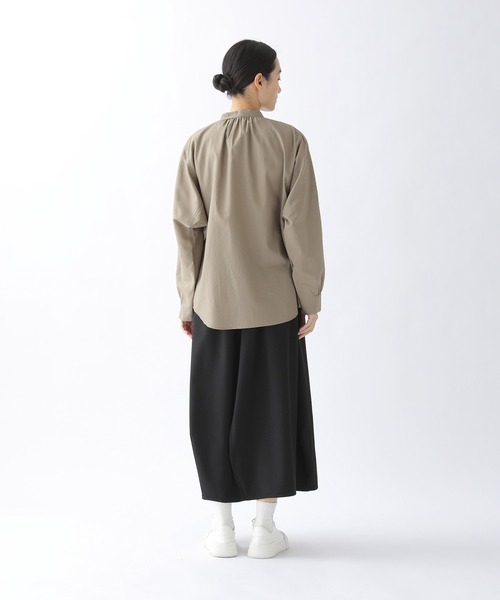 ZUCCa／ウーリーストレッチツイル／スカート／美品 ZUCCa（ズッカ）の「ウーリーストレッチツイル / スカート / S