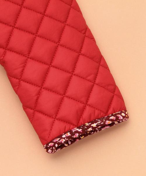 green label relaxing（グリーンレーベルリラクシング）の「【KIDS】サーモライト キルトgirlsコート（その他アウター・キッズ・ネイビー/レッド・115cm/125cm/135cm/105cm/95cm）」の5枚目の写真