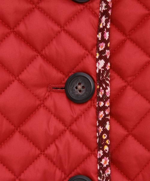 green label relaxing（グリーンレーベルリラクシング）の「【KIDS】サーモライト キルトgirlsコート（その他アウター・キッズ・ネイビー/レッド・115cm/125cm/135cm/105cm/95cm）」の9枚目の写真