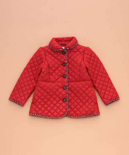 green label relaxing（グリーンレーベルリラクシング）の「【KIDS】サーモライト キルトgirlsコート（その他アウター・キッズ・ネイビー/レッド・115cm/125cm/135cm/105cm/95cm）」の10枚目の写真