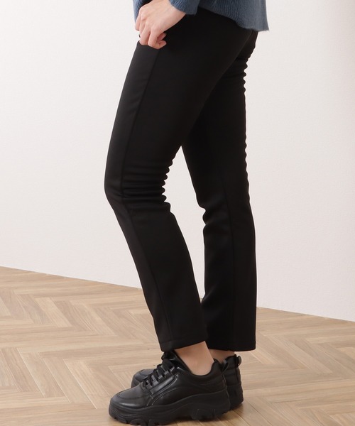 Lace Ladies(レースレディース)の「裏起毛ハイウエストストレッチストレートパンツ(その他パンツ・レディース・ブラック・S/XL/M/L)」の17枚目の写真