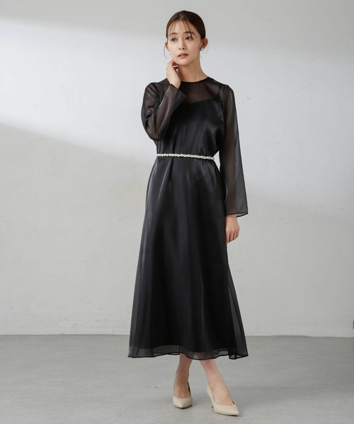 kaene（カエン）の「Kaene/パール2wayベルト（ベルト・レディース・オフホワイト・FREE）」の5枚目の写真