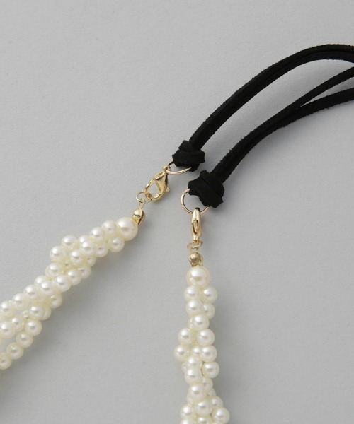 kaene（カエン）の「Kaene/パール2wayベルト（ベルト・レディース・オフホワイト・FREE）」の11枚目の写真