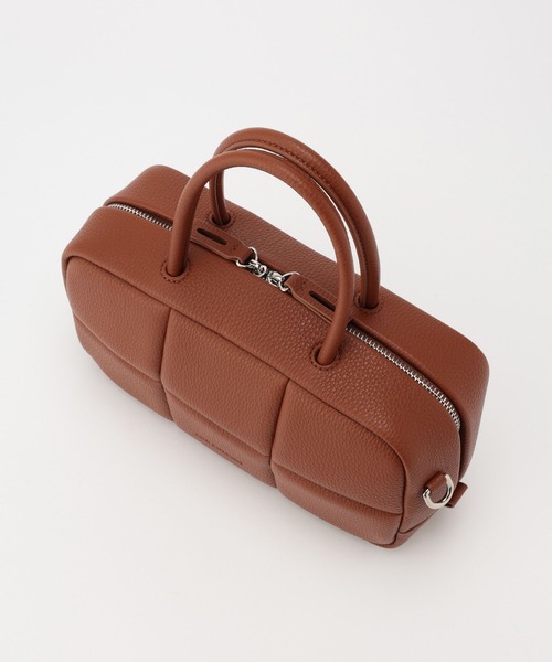 ADD CULUMN（アドカラム）の「BARNYARDSTORM / 【ADD CULUMN】アドカラム 別注PUFF BAG（ハンドバッグ・レディース・ブラウン/ブルー・FREE）」の19枚目の写真