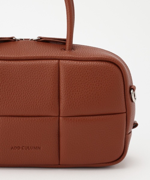 ADD CULUMN（アドカラム）の「BARNYARDSTORM / 【ADD CULUMN】アドカラム 別注PUFF BAG（ハンドバッグ・レディース・ブラウン/ブルー・FREE）」の21枚目の写真