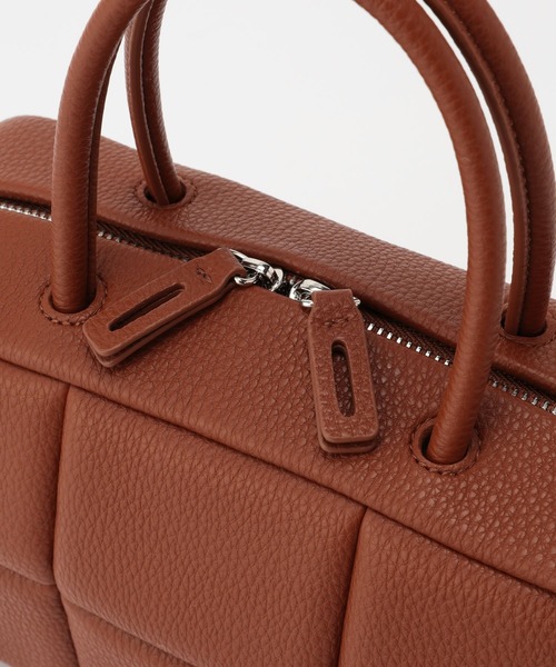 ADD CULUMN（アドカラム）の「BARNYARDSTORM / 【ADD CULUMN】アドカラム 別注PUFF BAG（ハンドバッグ・レディース・ブラウン/ブルー・FREE）」の22枚目の写真