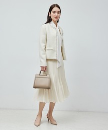 ROPE' | シフォンプリーツスカート【セレモニー対応】(スカート)