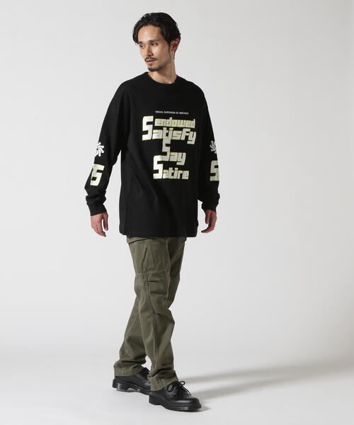 DANKE SCHON(ダンケシェーン)の「DankeSchon×A4A/ダンケシェーン×エーフォーエー/3S L/S TEE(Tシャツ/カットソー・メンズ・ホワイト/ブラック・M/L)」の4枚目の写真
