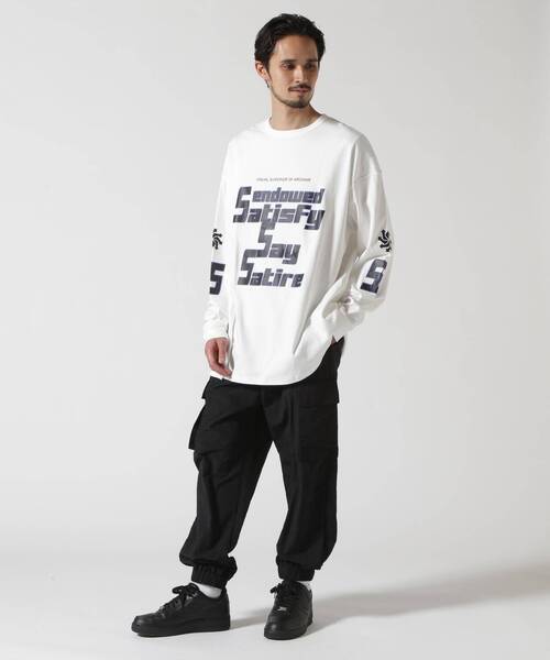 DANKE SCHON(ダンケシェーン)の「DankeSchon×A4A/ダンケシェーン×エーフォーエー/3S L/S TEE(Tシャツ/カットソー・メンズ・ホワイト/ブラック・M/L)」の14枚目の写真