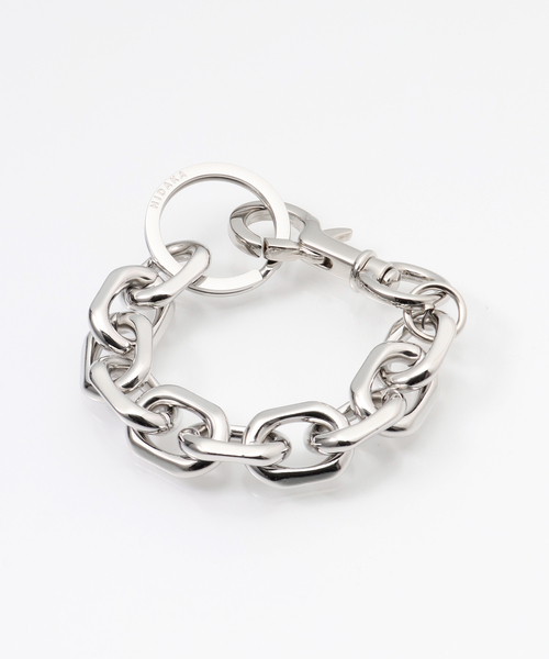 HIDAKA(ヒダカ)の「【HIDAKA / ヒダカ】CUT OVAL BRACELET(ブレスレット・メンズ・アンティークシルバー・FREE)」の1枚目の写真