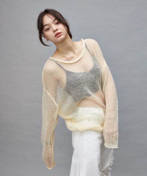 Lui's（ルイス）の「【cierio/シエリオ 】ブラキャミトップス（キャミソール・レディース・モカ/チャコールグレー/ブラック・FREE）」の7枚目の写真