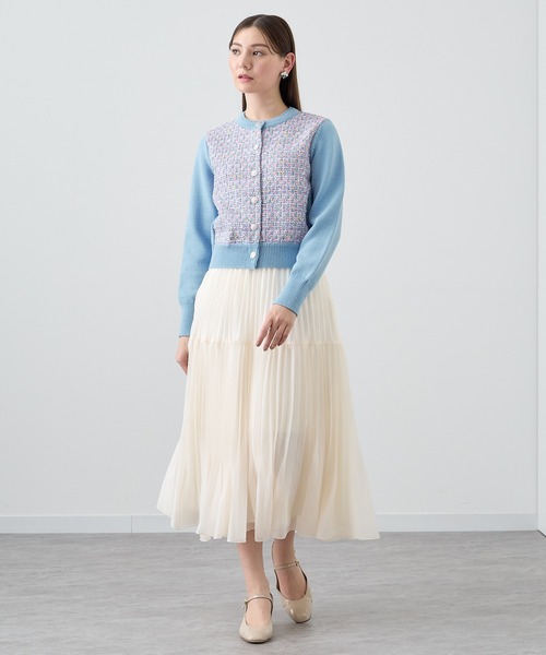 ANAYI（アナイ）の「【セットアップ対応商品】フィルムラメツイード