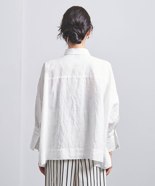 UNITED ARROWS（ユナイテッドアローズ）の「リネン ドルマン シャツ