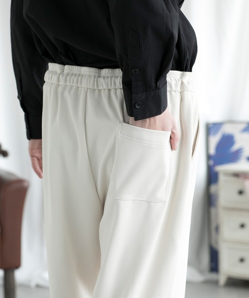 aimoha(アイモハ)の「aimoha men SLIM STRAIGHT SLACKS スリムストレートスラックス(スラックス・メンズ・グリーン/ブラック/ベージュ・SMALL/MEDIUM/LARGE/X-LARGE/XX-LARGE/XXX-LARGE)」の21枚目の写真