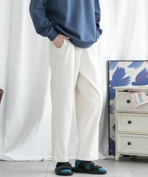 aimoha(アイモハ)の「aimoha men SLIM STRAIGHT SLACKS スリムストレートスラックス(スラックス・メンズ・グリーン/ブラック/ベージュ・SMALL/MEDIUM/LARGE/X-LARGE/XX-LARGE/XXX-LARGE)」の16枚目の写真