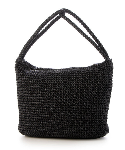 cache cache（カシュ カシュ）の「カシュカシュ cachecache / 2wayハンドルメタリックコード編みトートバッグ（ショルダーバッグ・レディース・マルチ/シルバー/ブラック/ホワイト・FREE）」の11枚目の写真