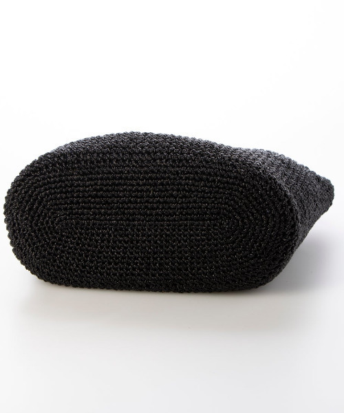 cache cache（カシュ カシュ）の「カシュカシュ cachecache / 2wayハンドルメタリックコード編みトートバッグ（ショルダーバッグ・レディース・マルチ/シルバー/ブラック/ホワイト・FREE）」の10枚目の写真