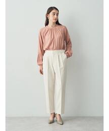 YECCA VECCA | タックテーパードパンツ(その他パンツ)