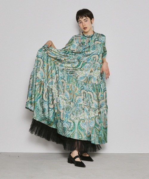 Morun×MuunaStoik　ティアードワンピース 送料無料☆ティアードワンピース | Morun x Muuna Stoik webshop