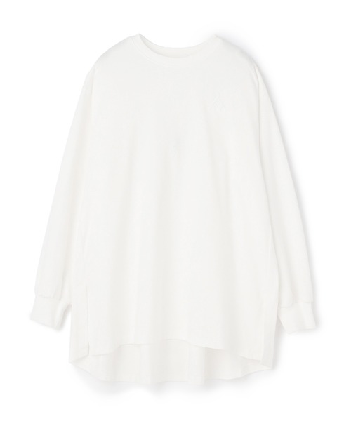 ELLEgirl（エルガール）の「バックギャザーチュニックTシャツ【ELLEgirl/エル ガール】（Tシャツ/カットソー・レディース・ブラック/ホワイト・FREE）」の17枚目の写真