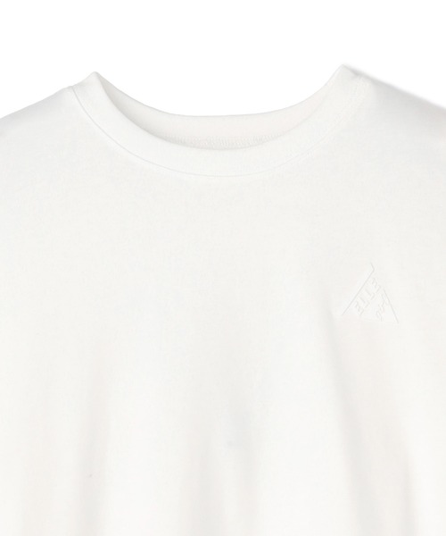 ELLEgirl（エルガール）の「バックギャザーチュニックTシャツ【ELLEgirl/エル ガール】（Tシャツ/カットソー・レディース・ブラック/ホワイト・FREE）」の18枚目の写真