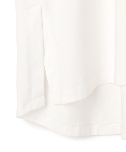 ELLEgirl（エルガール）の「バックギャザーチュニックTシャツ【ELLEgirl/エル ガール】（Tシャツ/カットソー・レディース・ブラック/ホワイト・FREE）」の20枚目の写真