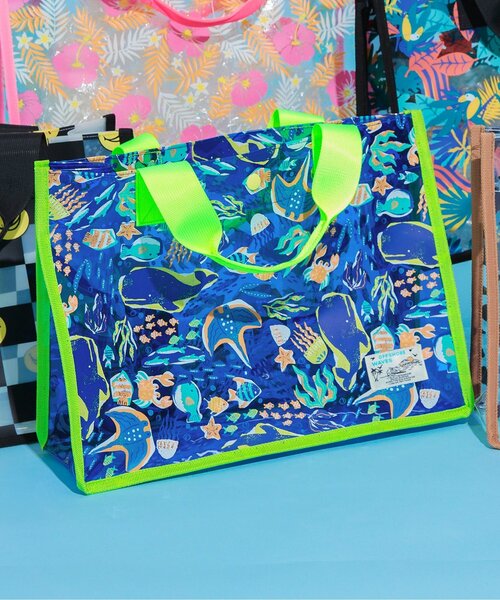 BREEZE(ブリーズ)の「ワクワクスイムBAG(スイムグッズ・キッズ・ブラック/ブルー/オフホワイト/チェック/その他3・FREE)」の4枚目の写真